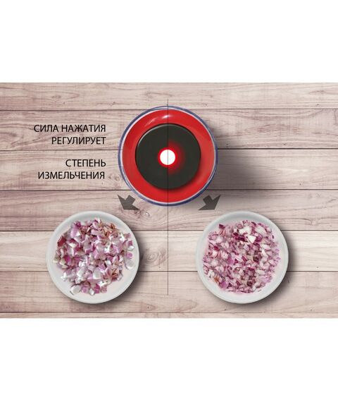 Блендеры: Измельчитель электрический Endever Sigma-64 красный [80737] фотографии