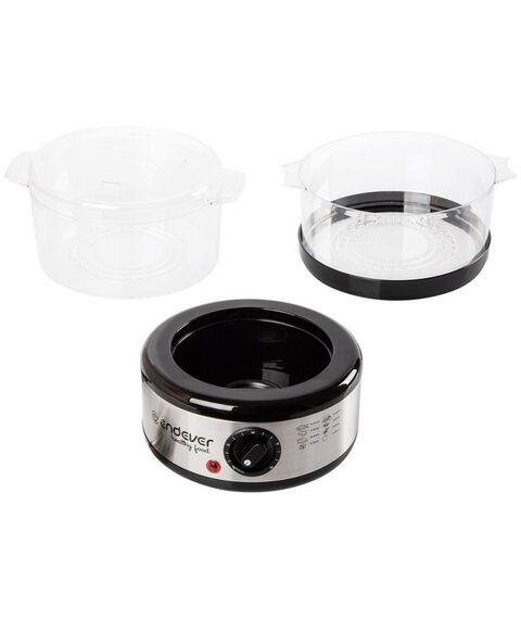 Пароварки: Пароварка Endever Vita-165 черный/стальной [90033] фотографии