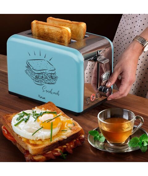 Тостеры: Тостер VLK Palermo 100 голубой [90280] фотографии