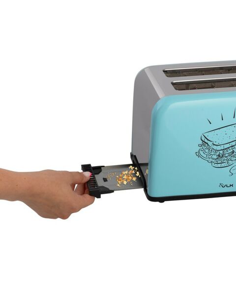 Тостеры: Тостер VLK Palermo 100 голубой [90280] фотографии