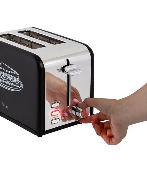 Тостеры: Тостер VLK Palermo 101 черный [90281] фотографии