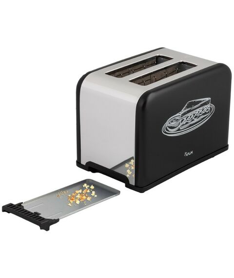 Тостеры: Тостер VLK Palermo 101 черный [90281] фотографии