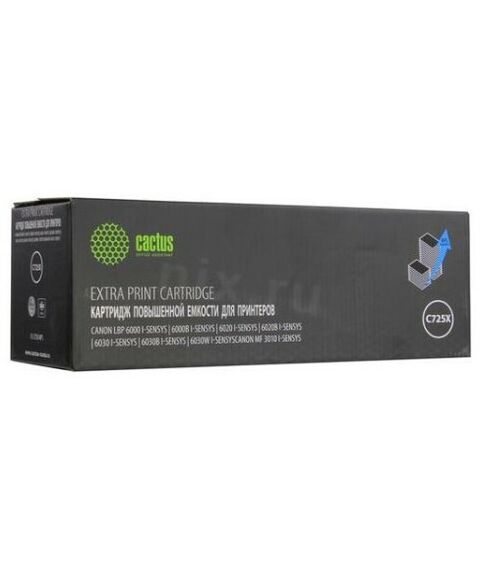 Для Canon (совместимые): Картридж Cactus CS-C725X-MPS для Canon LBP6000/6020/6030, MF3010 фотографии