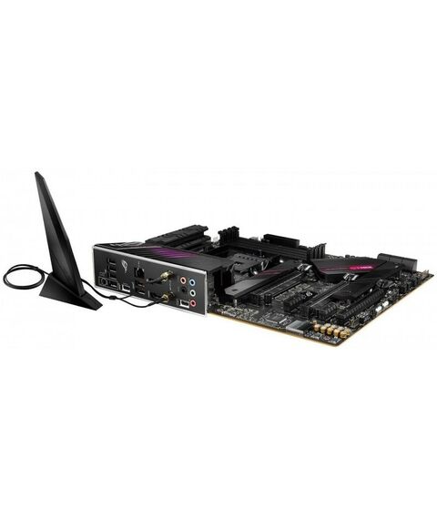 Материнские платы: Материнская плата Asus ROG STRIX B550-XE GAMING WIFI AM4 <B550> 3xPCI-E HDMI+DP 2.5GbLAN+WiFi+BT SATA  ATX 4DDR4 (RTL) фотографии