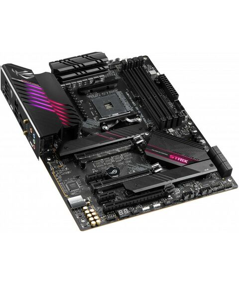 Материнские платы: Материнская плата Asus ROG STRIX B550-XE GAMING WIFI AM4 <B550> 3xPCI-E HDMI+DP 2.5GbLAN+WiFi+BT SATA  ATX 4DDR4 (RTL) фотографии