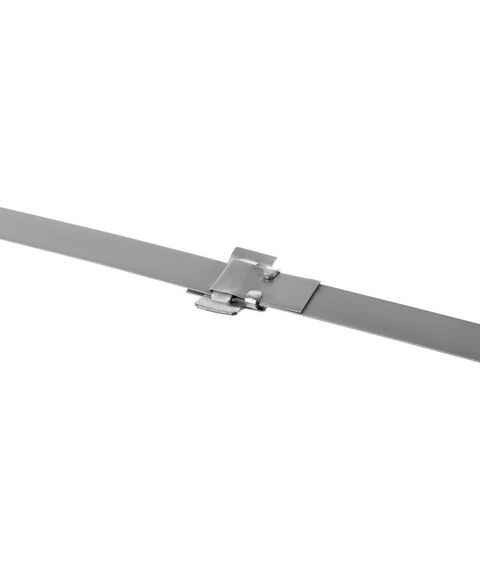 Перфорированный крепеж: Бандажная лента Зубр Профессионал 20х0.7мм 50м, нержавеющая, БДЛ [310243] фотографии