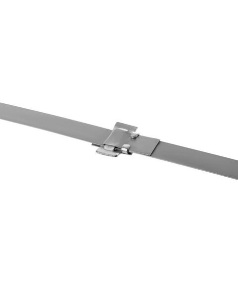 Перфорированный крепеж: Бюгель для бандажной ленты Зубр Профессионал 20мм 150 шт, нержавеющий, БГЛ [310266] фотографии