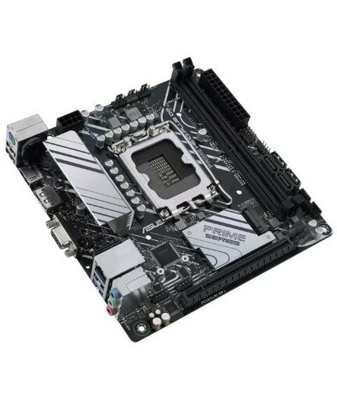 Материнские платы: Материнская плата Asus PRIME H610I-PLUS D4-CSM LGA1700 <H610> PCI-E Dsub+HDMI+DP GbLAN SATA Mini-ITX 2DDR4 (RTL) фотографии