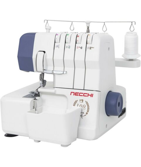 Швейные машинки: Оверлок Necchi 4554D 2/3/4-х ниточный фотографии
