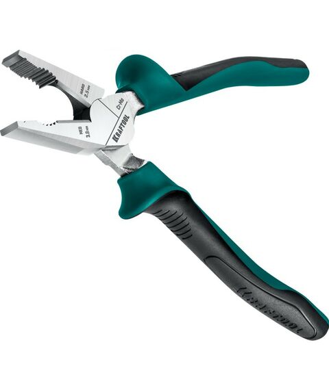 Столярно-слесарный инструмент: Плоскогубцы комбинированые KRAFTOOL 200 мм [22011-1-20] фотографии