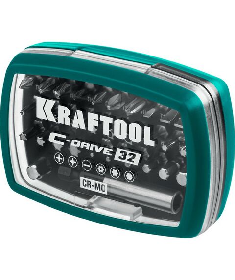 Наборы оснастки: Набор бит KRAFTOOL 26067-H32 фотографии