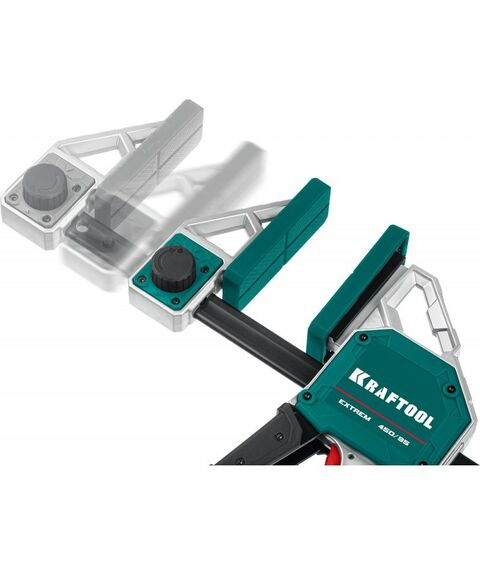 Тиски, струбцины, наковальни, верстаки: Струбцина пистолетная KRAFTOOL EXTREM 450/95 [32228-45] фотографии