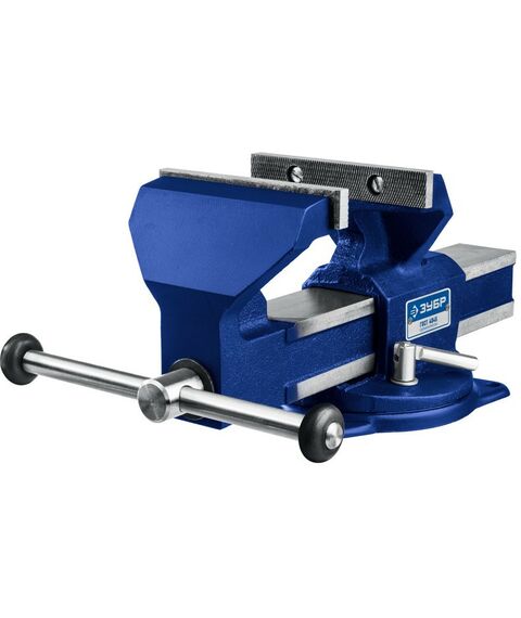 Тиски, струбцины, наковальни, верстаки: Слесарные тиски Зубр УРАЛ 130 мм [32606-125] фотографии