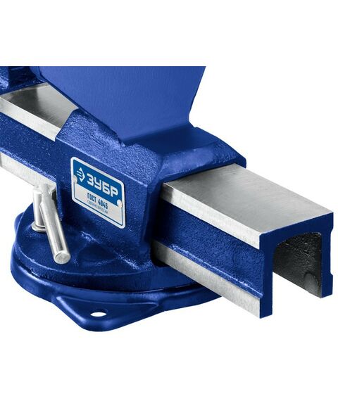 Тиски, струбцины, наковальни, верстаки: Слесарные тиски Зубр УРАЛ 130 мм [32606-125] фотографии