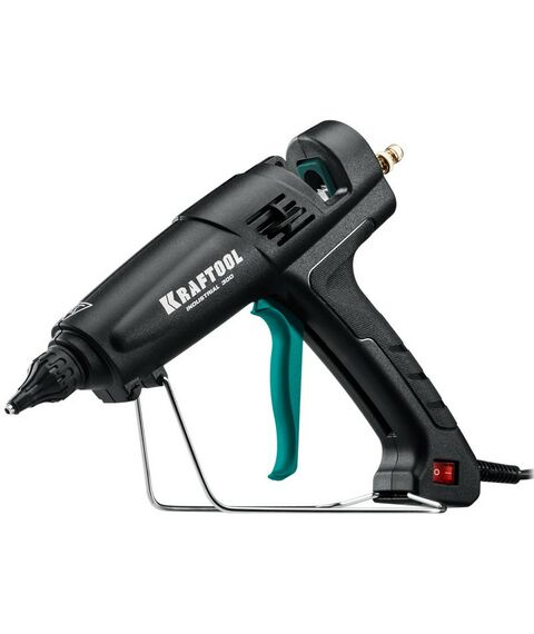 Пистолеты тепловые, клеящие, пескоструйные: Пистолет термоклеевой электрический KRAFTOOL Industrial 300 d 11-12 мм 45 г/мин [06842] фотографии