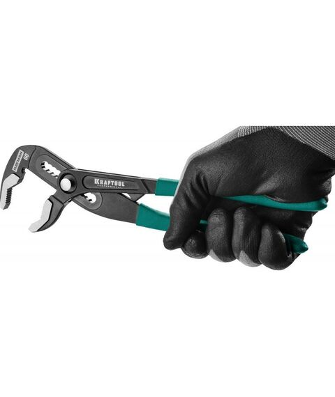 Столярно-слесарный инструмент: Переставные клещи KRAFTOOL KAYMAN 250 мм [22353-25] фотографии