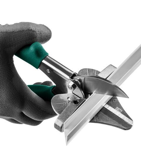 Ножницы по металлу: Угловые ножницы KRAFTOOL MC-7 для пластмассовых и резиновых профилей [23372] фотографии