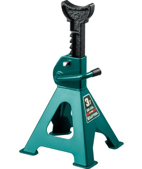 Домкраты: Подставка страховочная усиленная KRAFTOOL S-PIN 3т 280-430мм со штифтом [43465-3] фотографии