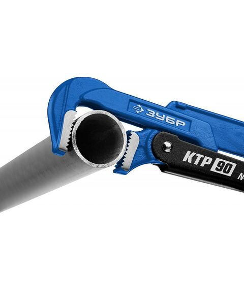 Столярно-слесарный инструмент: Ключ трубный Зубр КТР-90 №2 прямые губки [27335-2_z02] фотографии