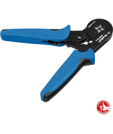 Электромонтажный инструмент: Пресс-клещи для втулочных наконечников Зубр Профессионал ПКМ-10-4 0.25 - 10 мм.кв [22695] фотографии