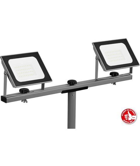 Лампы, светильники, ночники: Телескопический штатив для 2х прожекторов Зубр Профессионал ТШ-2 1.6м [56932] фотографии