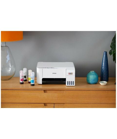 Многофункциональные устройства: Многофункциональное устройство Epson EcoTank L3256 A4, струйное МФУ, 33стр/мин, 5760x1440dpi, 4 краски, USB2.0, WiFi [C11CJ67414] фотографии
