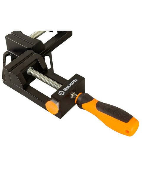 Тиски, струбцины, наковальни, верстаки: Струбцина угловая быстрозажимная Вихрь 65х65 мм фотографии