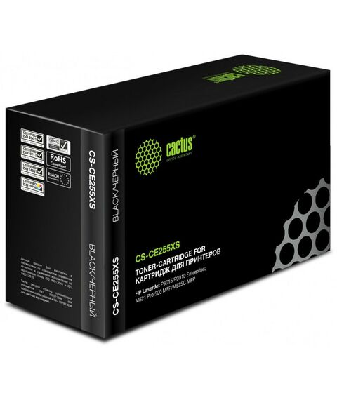 Для HP (совместимые): Картридж Cactus CS-CE255XS для HP LJ P3015, 12500 стр., черный фотографии