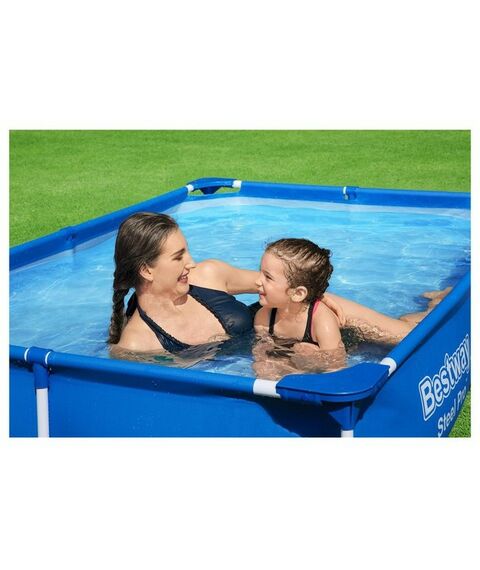 Бассейны: Бассейн каркасный Bestway Steel Pro 221 х 150 х 43 см [56401] фотографии