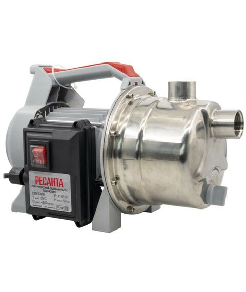 Насосы и насосные станции: Поверхностный насос РЕСАНТА ПСН-4200Н фотографии