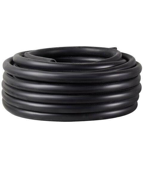 Шланги, системы водопровода и автополива: Шланг резиновый Вихрь 12.5х16-1,0-ВГ, бухта 25м, чёрный 25 м, 1.5", макс. давление: 30 бар, 3х-слойный, армирован синтетической нитью, морозостойкий фотографии