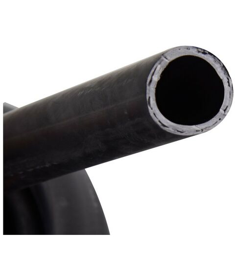 Шланги, системы водопровода и автополива: Шланг резиновый Вихрь 12.5х16-1,0-ВГ, бухта 25м, чёрный 25 м, 1.5", макс. давление: 30 бар, 3х-слойный, армирован синтетической нитью, морозостойкий фотографии