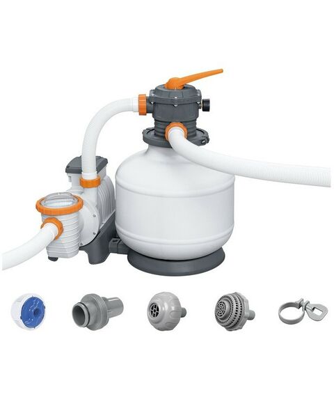 Бассейны: Фильтр-насос для бассейнов песочный Bestway 58486 220-240V, 11355 л/час фотографии