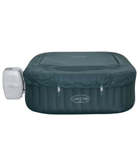 Бассейны: SPA бассейн Bestway Ibiza AirJet 180 x 180 x 66 см фильтр-насос, тент, дозатор для химии, аэромассаж [60015] фотографии