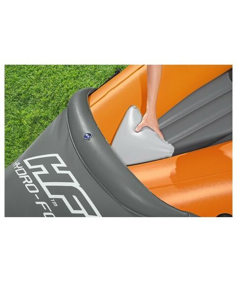 Байдарки: Байдарка Bestway Lite-Rapid X2 Kayak 2 местная, вёсла 218 см, до 160 кг, 321 х 88 х 48 см [65077] фотографии