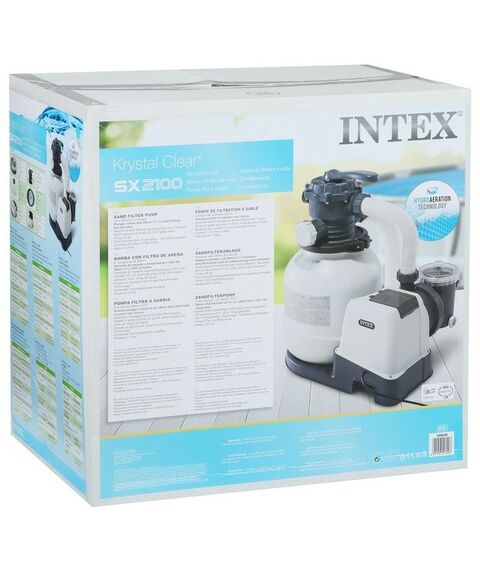 Бассейны: Фильтр-насос для бассейнов песочный Intex 26646 220-240V, 6000 л/ч фотографии