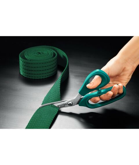 Ножницы по металлу: Технические ножницы по кевлару и стекловолокну KRAFTOOL KEVLAR 205 мм [23207] фотографии