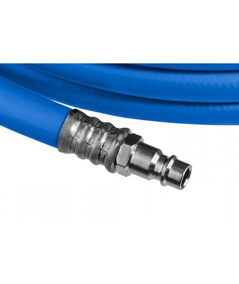 Принадлежности для пневмоинструмента: Воздушный шланг с фитингами рапид Зубр Профессионал 15 м 10х15 мм, 20 бар [6481-15] фотографии