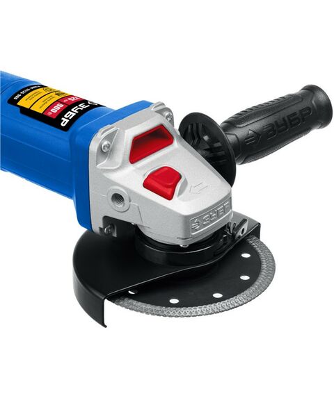 Угловые шлифмашинки (болгарки): УШМ Зубр Профессионал УШМ-П125-900 125 мм, 900 Вт фотографии