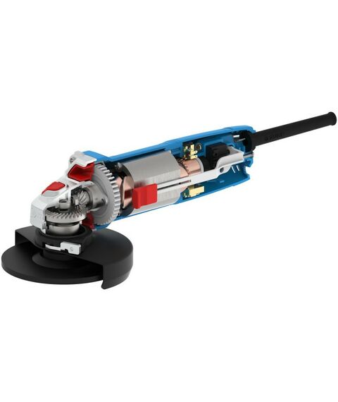 Угловые шлифмашинки (болгарки): УШМ Зубр Профессионал УШМ-П125-900 125 мм, 900 Вт фотографии