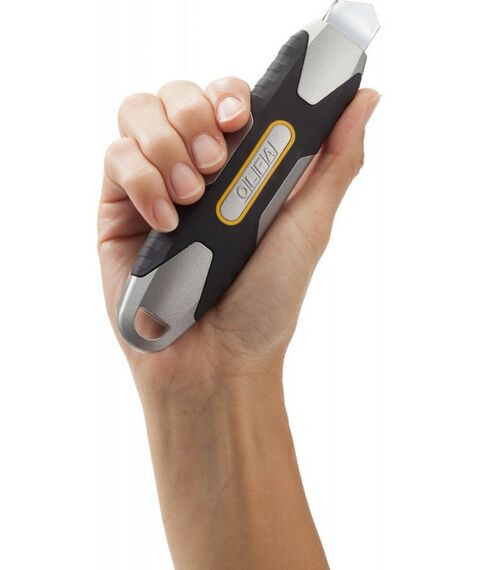 Столярно-слесарный инструмент: Нож OLFA OL-MXP-AL X-design цельная алюминиевая рукоятка, AUTOLOCK фиксатор, 18 мм фотографии