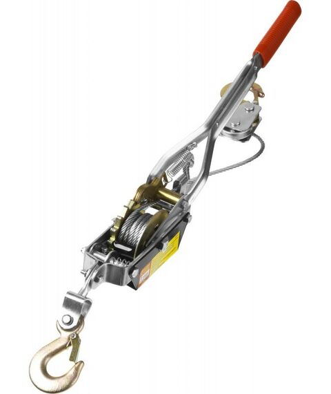 Лебедки, тали, тельферы: Лебедка STAYER MAXPull 1т/1.8м рычажная, тросовая [4310-1] фотографии