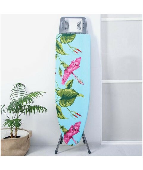 Гладильные доски, сушилки для белья: Доска гладильная  БЕЛЛЬ-КЛАССИК1 цвета микс фотографии