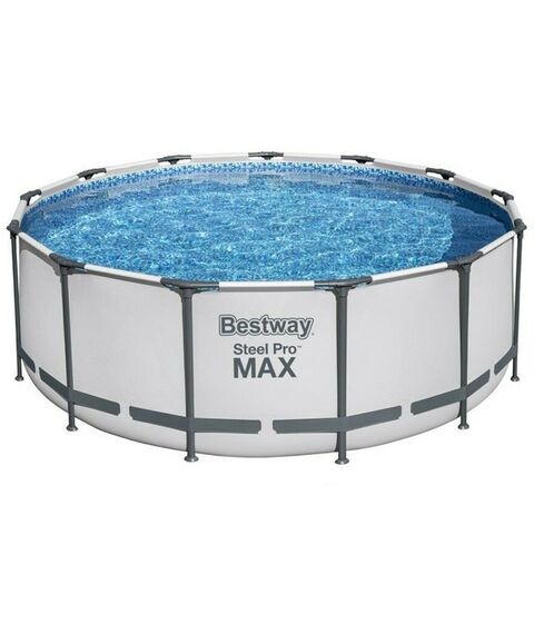 Бассейны: Бассейн каркасный Bestway Pool Set 396 х 122 см фильтр-насос, лестница, тент [5618W] фотографии