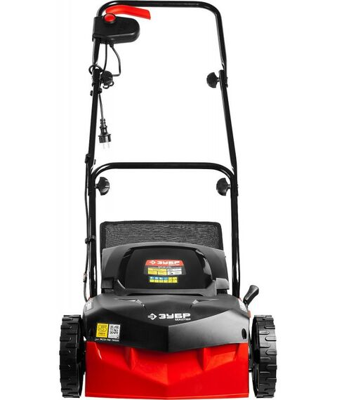 Газонокосилки: Аэратор-скарификатор электрический Зубр ЗСЭ-32-1000 2 в 1, ш/с 320 мм, высота аэрации -9:+13 мм, 1000 Вт фотографии