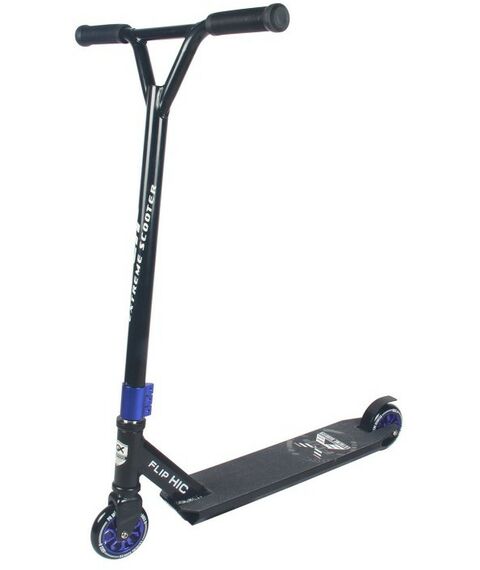Самокаты: Самокат трюковый Альфа Каприз FLIP 2.0 HIC black/blue фотографии