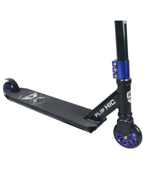 Самокаты: Самокат трюковый Альфа Каприз FLIP 2.0 HIC black/blue фотографии