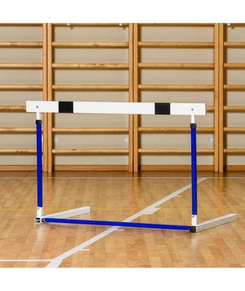 Легкая атлетика:  Барьер для легкой атлетики переменной высоты (складной, с противовесом) фотографии