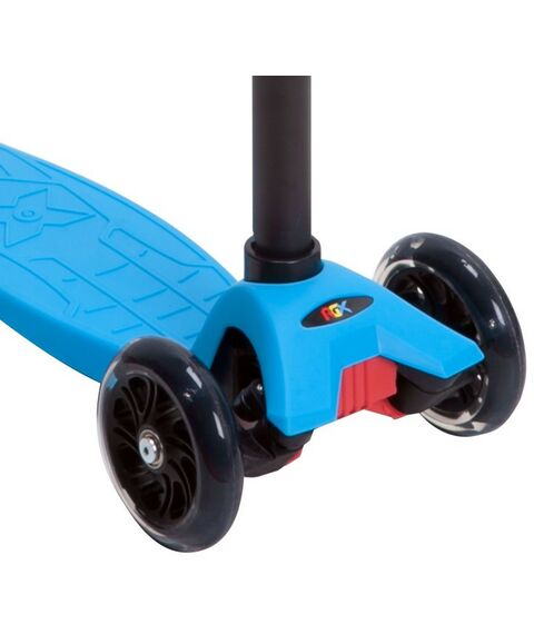 Самокаты: Самокат Альфа Каприз MAXI LED green фотографии