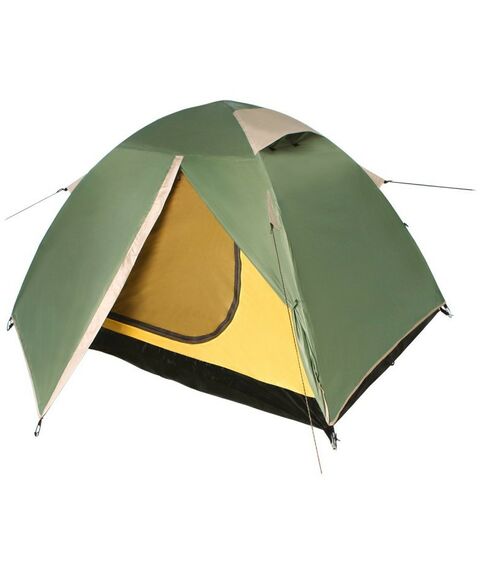 Палатки: Палатка BTrace Malm 2 210*250*120 см, зеленый/бежевый фотографии